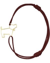 Aliita - "Perrito Puro" Cord Bracelet - Lyst