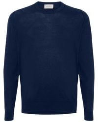 John Smedley - "Rowland" Crewneck Long Sleeves Pullover - Lyst