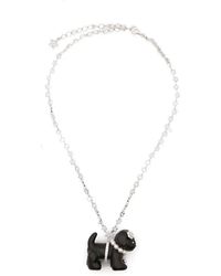 YVMIN - Puppy Necklace 925 Plated 18K - Lyst
