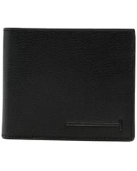 Tom Ford - Supple Grain Leather Elongated T Line Classic Bifold Wallet W - Lyst