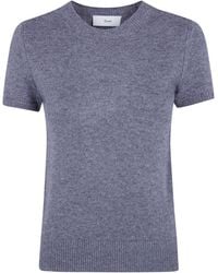 DUNST - Half Sleeve Knit Top - Lyst