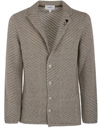 Lardini - Knitted Jacket - Lyst