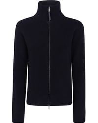Maison Margiela - Woolblend Zip Cardigan - Lyst