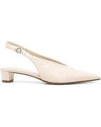 Aeyde - Oti Nappa Leather Creamy - Lyst