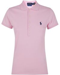 Polo Ralph Lauren - "Julie" Short Sleeves Polo Shirt - Lyst