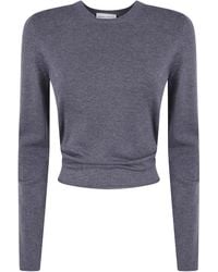 Semicouture - Sweater Naked Back "Kristy" - Lyst
