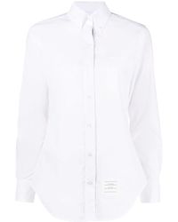 Thom Browne - Classic Point Collar Shirt Clothing - Lyst