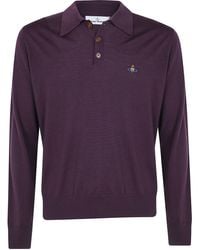 Vivienne Westwood - Long Sleeve Polo "Mark" - Lyst