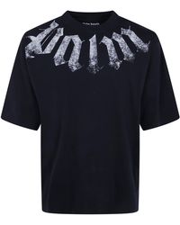 Palm Angels - "Big Neck Logo" Loose Tee - Lyst