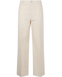 Filippa K - Relaxed Straight Cotton Linen Clothing - Lyst