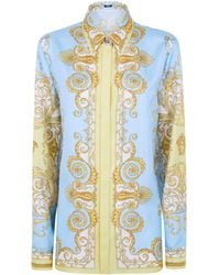 Versace - Silk Shirt - Lyst