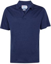 MC2 Saint Barth - Linen Polo Shirt - Lyst