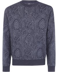 Etro - Sweater Round Neck "Mrkf0096Aq12Xn0702" - Lyst