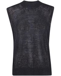 Nuur - Gilet Senza Maniche Collo Rotondo - Lyst
