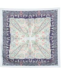 Etro - Paisley-Print Silk Scarf - Lyst