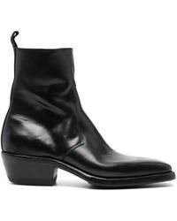 Premiata - Soldier Side Zipper Texan Boots Shoes - Lyst