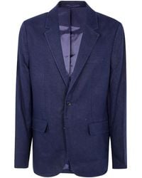 Michael Kors - Jacket Linen Notch Blazer - Lyst