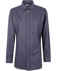 DARKPARK - "Anne" Wool Tailored Shirt - Lyst