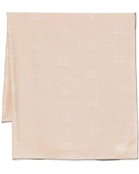 Max Mara - Luxurious Silk And Wool Scarf 138X138 Cm - Lyst