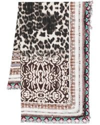 Pierre Louis Mascia - "Aloeuw" 135X195 Cm 4Cm Fringe Scarf - Lyst