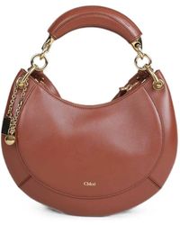 Chloé - Shoulder Bag Nappa Lambskin "Chloé Banana" - Lyst