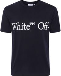 Off-White c/o Virgil Abloh - T-Shirt Short Sleeves "Bookish Scarf Regular" - Lyst