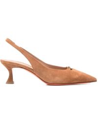 Santoni - "Sabine" Sling Back T. 055 - Lyst