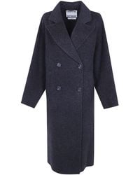 Essentiel Antwerp - Coat Double Face "Kelp" - Lyst
