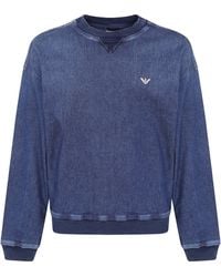 Emporio Armani - Sweatshirt Round Neck "Em006614.Af27722 Mb001" - Lyst