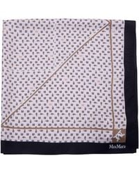 Max Mara - "Mxacarre" Classic Foulard - Lyst