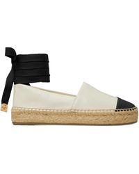 Tory Burch - Cap-Toe Espadrille - Lyst