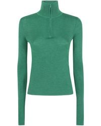 Frankie Shop - Sweater Knit Zip "Sade" - Lyst