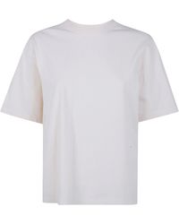 Golden Goose - "W's" Boxi T-Shirt Cotton Jersey Logo Patch - Lyst