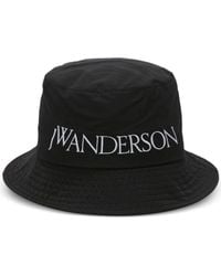 JW Anderson - J. W.Anderson Logo Bucket Hat Nylon - Lyst