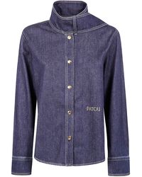 Patou - Ascot Collar Blouse - Lyst
