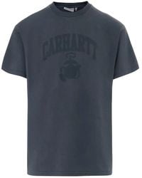 Carhartt - Ss "Faded Pond" Corps T-Shirt Organic Cotton Single Jerse - Lyst