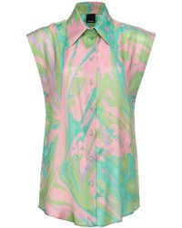 Pinko - Sleeveless Shirt - Lyst