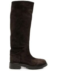 Strategia - Boots Leather Dark 'A6185' - Lyst