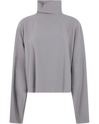 Rick Owens - "Jumbo Tobard" Cropped T-Shirt - Lyst