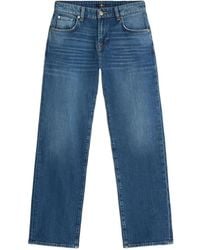 7 For All Mankind - "Calie" Straight Explorer Jeans - Lyst