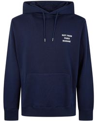 Drole de Monsieur - Sweatshirt Bold Slogan "Bold Slogan" Hoodie - Lyst