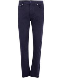Jacob Cohen - Tailored Trousers With Classic Five-Pocket Design - Lyst