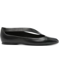 KHAITE - Diana Leather Ballet Flat - Lyst