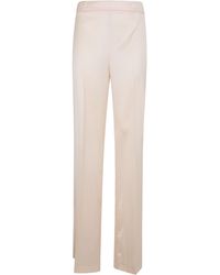 Twinset - Wide Leg Relaxed Trousers - Lyst