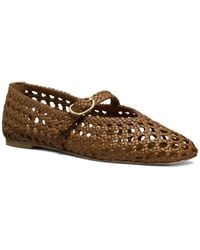 Stuart Weitzman - "Prim Woven" Ballerina Mary Jane - Lyst