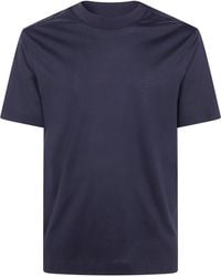 Emporio Armani - T-Shirt Classic Round Neck "Em006779.Af28078 Uc001" - Lyst