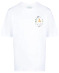 Casablancabrand - Cotton Graphic T-shirt - Lyst