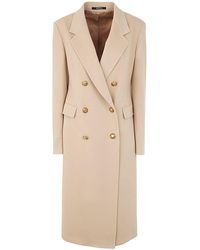 Tagliatore - Meryl Double Breasted Coat Clothing - Lyst