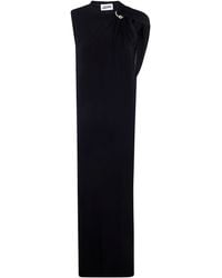 Jean Paul Gaultier - Stretch Viscose Double Layer Long Dress With "Gault - Lyst