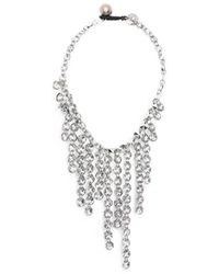 Maria Calderara - Necklace Diamond Long "Diamond Crystal Long Necklace" - Lyst